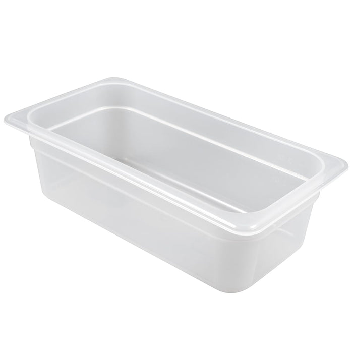 Cambro 34PP190 1/3 Size Translucent Polypropylene Food Pan - 4" Deep