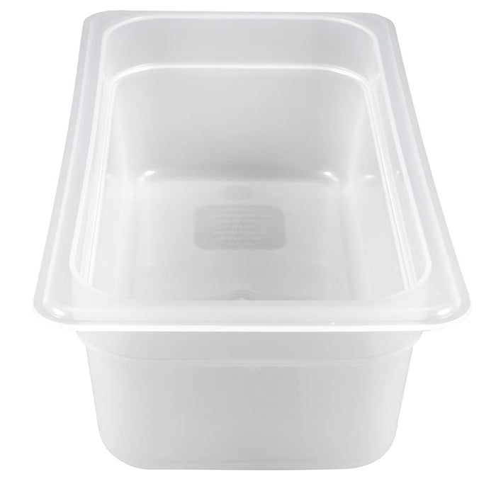 Cambro 34PP190 1/3 Size Translucent Polypropylene Food Pan - 4" Deep