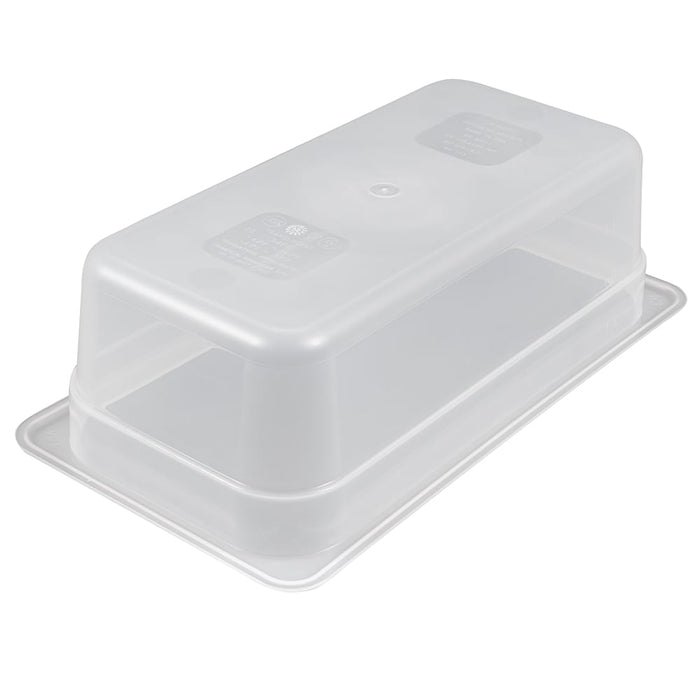 Cambro 34PP190 1/3 Size Translucent Polypropylene Food Pan - 4" Deep