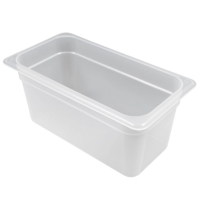 Cambro 36PP190 1/3 Size Translucent Polypropylene Food Pan -  6" Deep