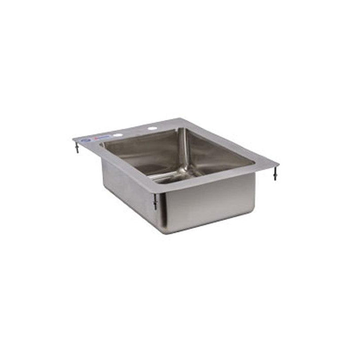 NELLA ONE TUB FLAT TOP DROP IN SINK - 39779