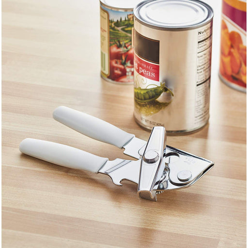 Shop for Can Opener Soft Edge Tin Opener Manual Durable Stainless Steel  with Ergonomic Soft Grips Handle with Easy Turn Round Knob Openers for  Seniors with Arthritis Ultra Sharp Cutting Tool at