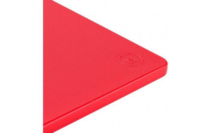 Nella 15" x 20" x 0.5" Pre-Cut Rigid Cutting Board - Red - 41206