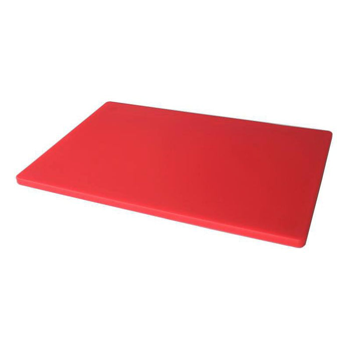 Nella 15" x 20" x 0.5" Pre-Cut Rigid Cutting Board - Red - 41206