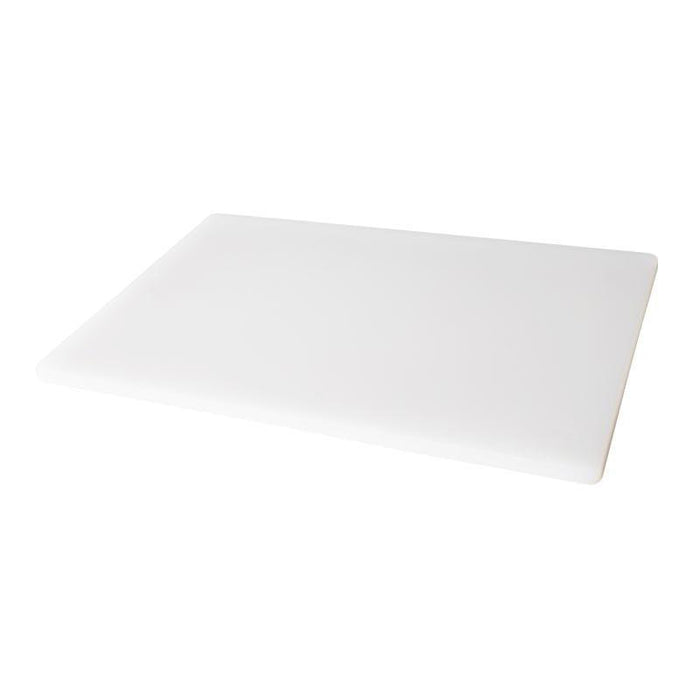 Nella 18" x 24" x 0.5" Pre-Cut Rigid Cutting Board - White - 41208