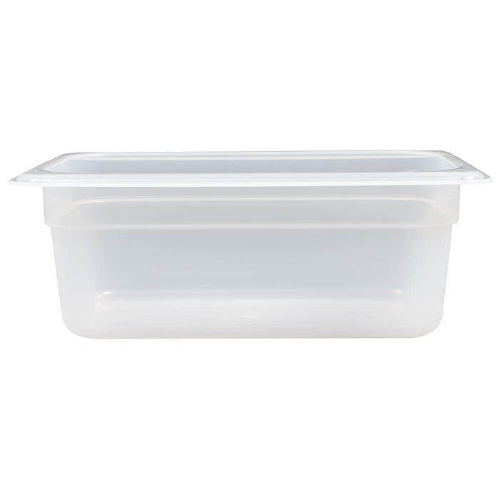 Cambro 44PP190 1/4 Size Translucent Polypropylene Food Pan - 4" Deep