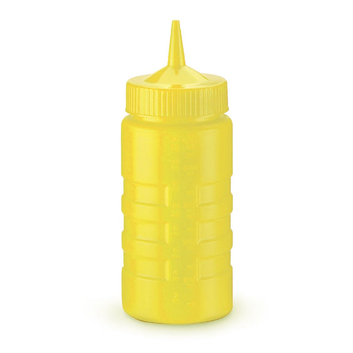 Vollrath 4916-08 Traex 16 Oz. Yellow Squeeze Dispenser