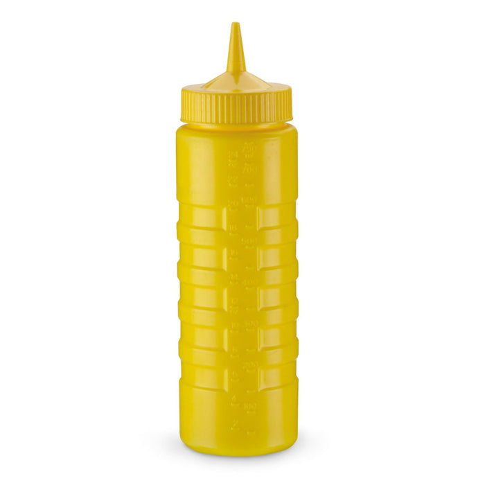 Vollrath 4924-08 Traex 24 Oz. Yellow Squeeze Dispenser