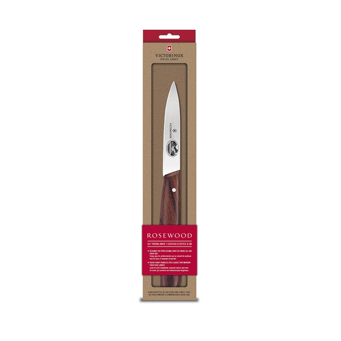 Victorinox 3.5" Paring Knife with Rosewood Handle - 5.3000