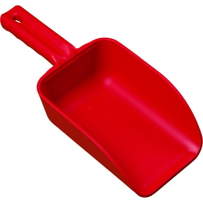 Remco 64004 32 Oz. One Piece Polypropylene Utility Scoop - Red