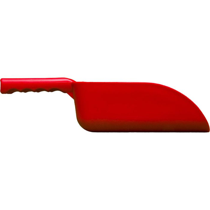 Remco 64004 32 Oz. One Piece Polypropylene Utility Scoop - Red