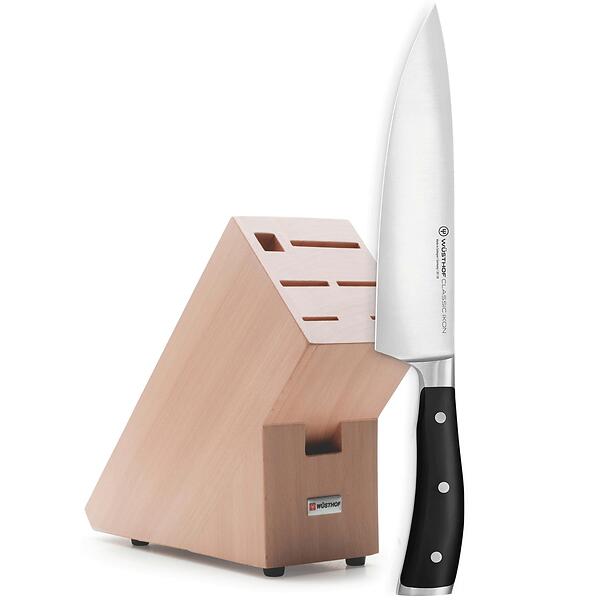  Wusthof Classic Ikon Creme 7 Piece Slim Knife Block