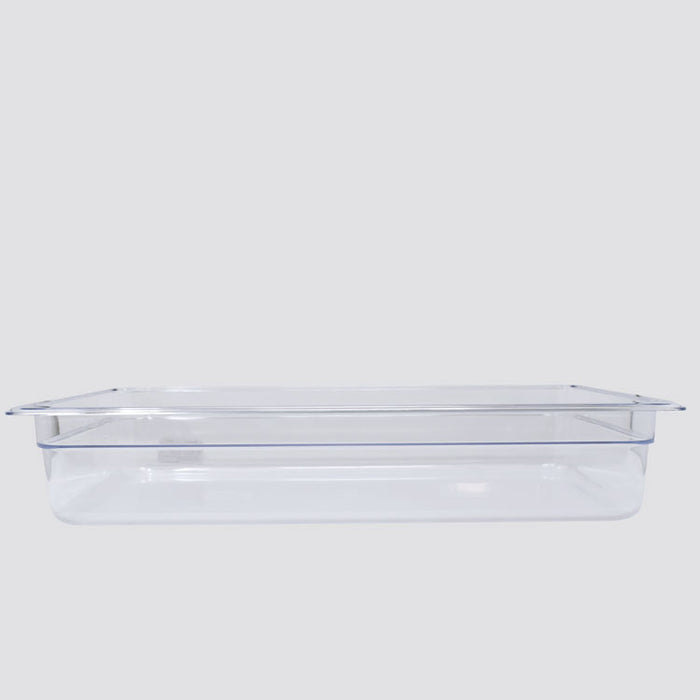 Nella Full Size Clear Polycarbonate Food Pan 4" Deep - 80058