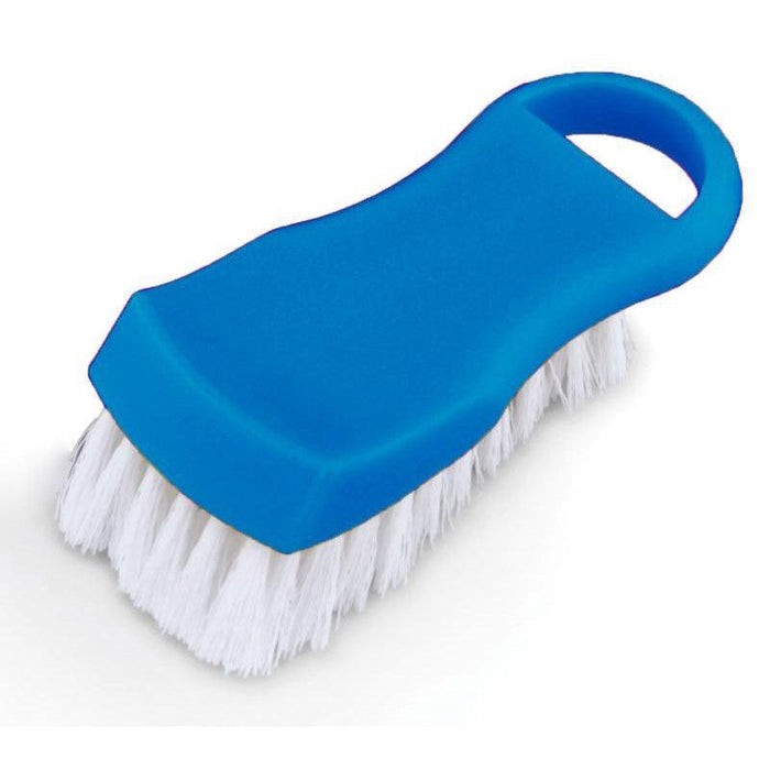 Nella Blue Plastic Cutting Board Brush - 80502