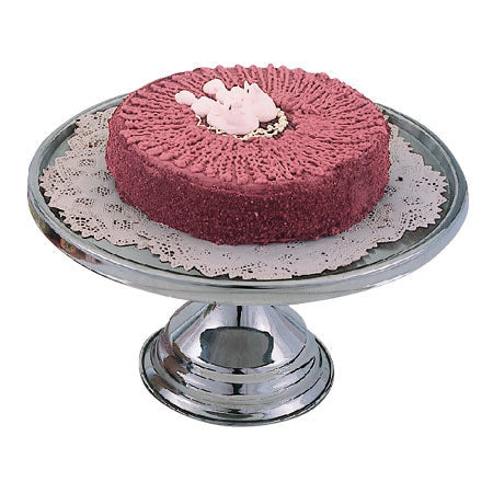 Nella 13" Stainless Steel Cake Stand - 80804