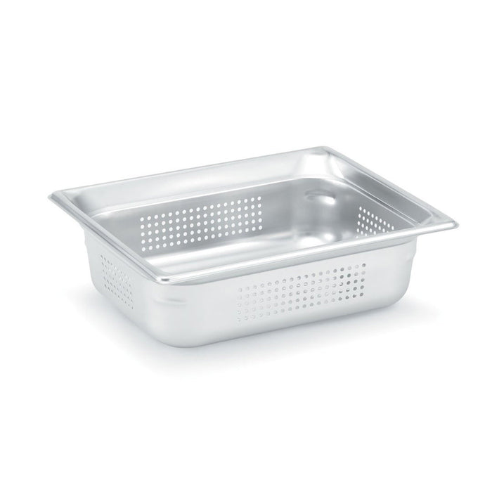 Vollrath 90243 Super Pan 3 Half Size Stainless Steel Perforated Steam Table Pan