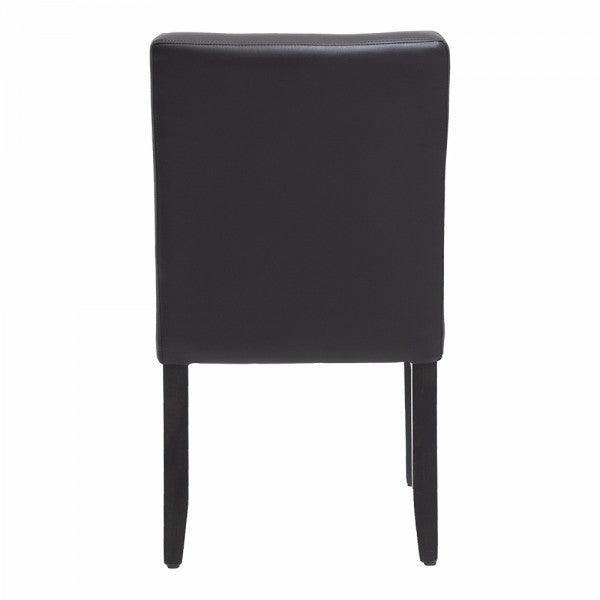 Nella Amsterdam Vinyl Brown Restaurant Chair