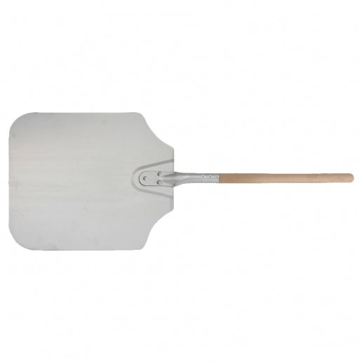 Winco APP-18M 16" x 14" Aluminium Pizza Peel with 18" Handle