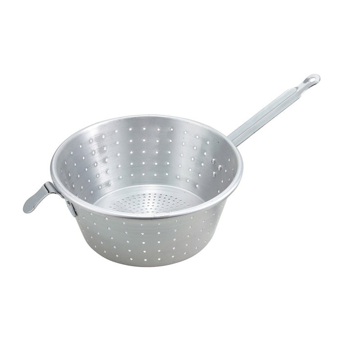 Winco ASS-10 10" Aluminum Spaghetti Strainer