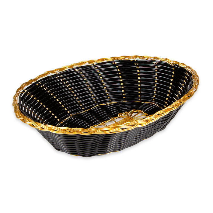 Update International BBV-97 9" x 7" Oval Bread Basket