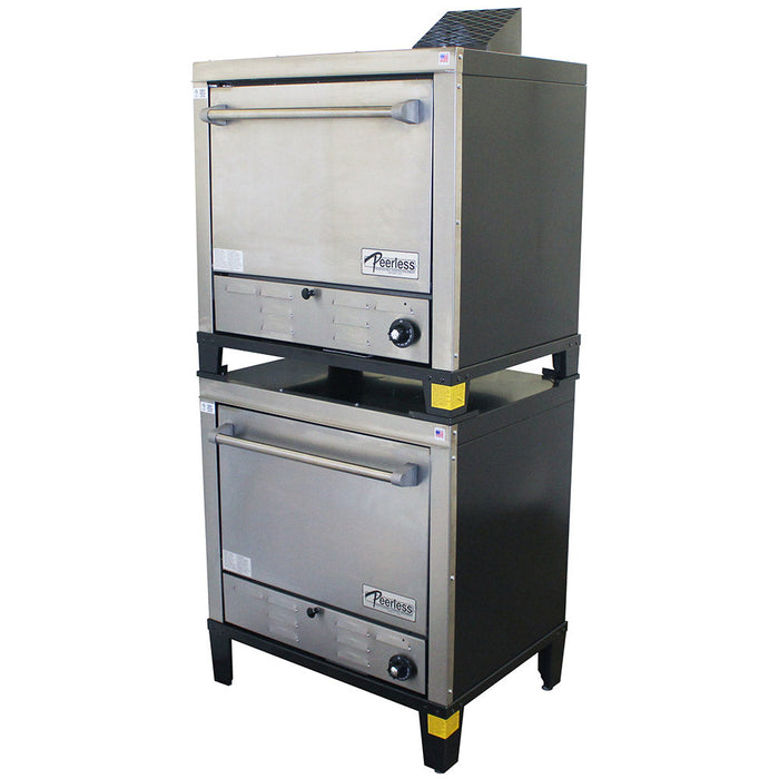 Peerless C231B 30" Double Deck Gas Bake Oven - 60,000 BTU