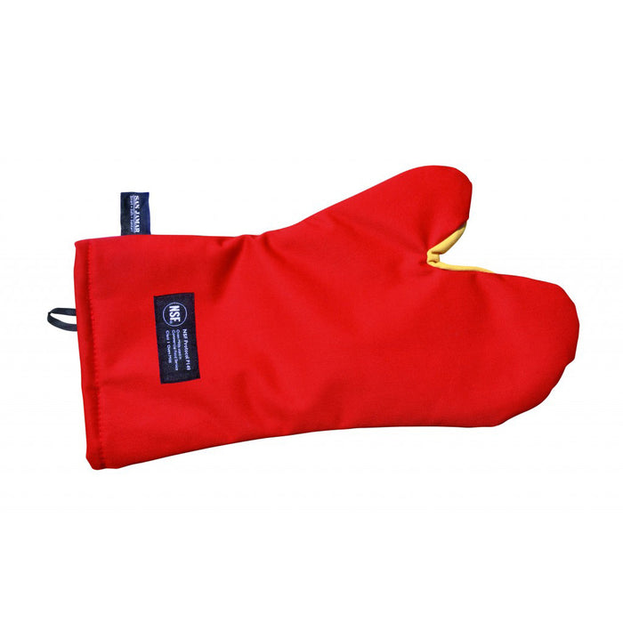 San Jamar CTP17 17" Red Cool Touch Oven Mitt