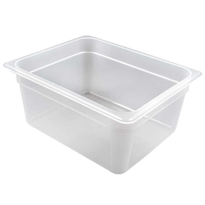 Cambro 26PP190 1/2 Size Translucent Polypropylene Food Pan - 6" Deep