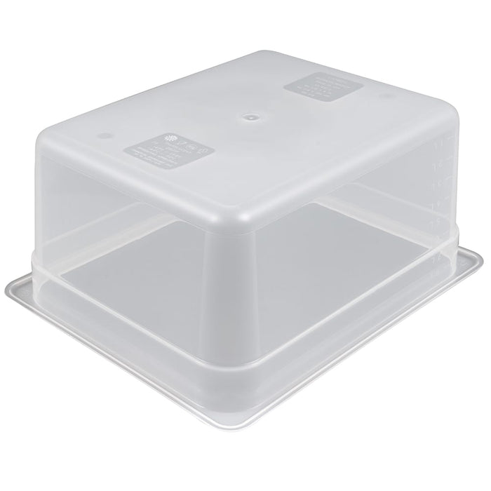 Cambro 26PP190 1/2 Size Translucent Polypropylene Food Pan - 6" Deep