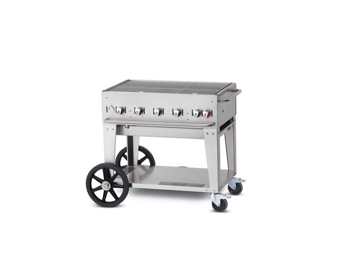 Crown Verity CV-MCB-36 36" Mobile BBQ Grill - Liquid Propane