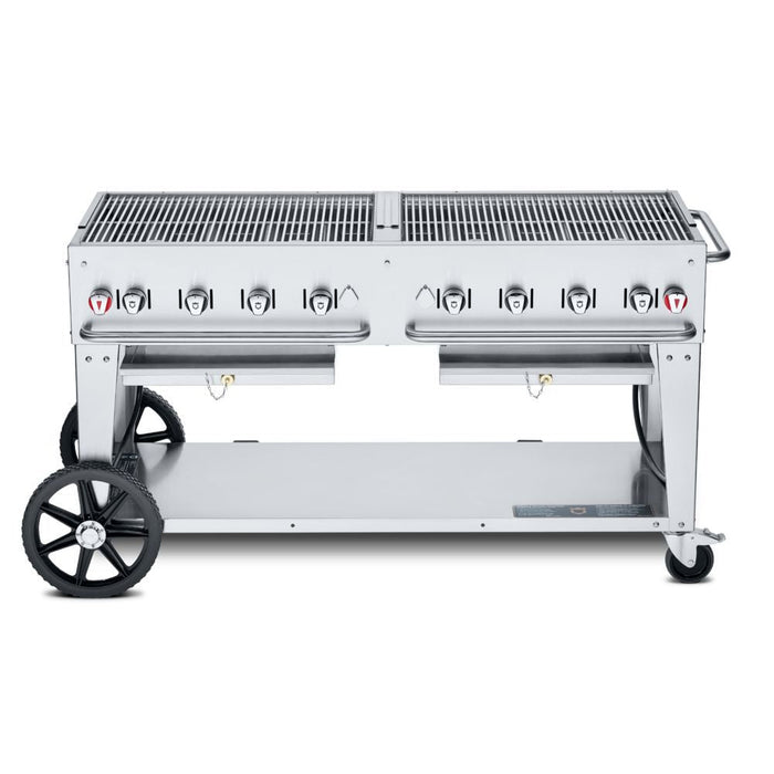 Crown Verity CV-MCB-60NG 60" Mobile BBQ Grill - Natural Gas