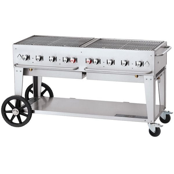 Crown Verity CV-MCB-60NG 60" Mobile BBQ Grill - Natural Gas