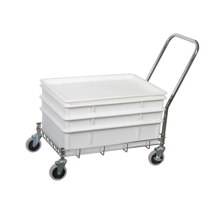 Winco DWR-2617 400 Lbs. Capacity Wire Dough Box Dolly