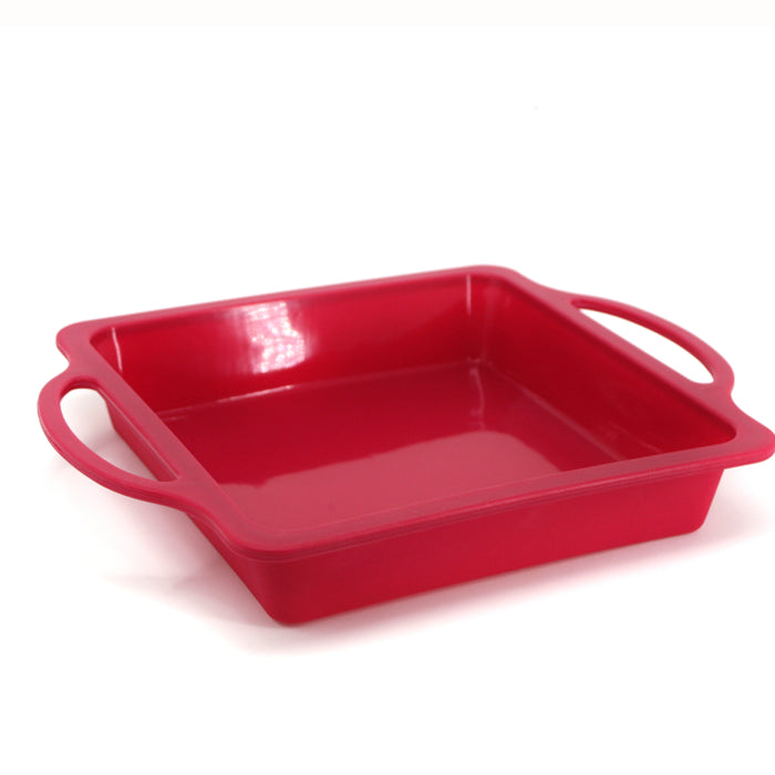 Danesco 6694622RD A La Tarte Silicone Square Cake Pan