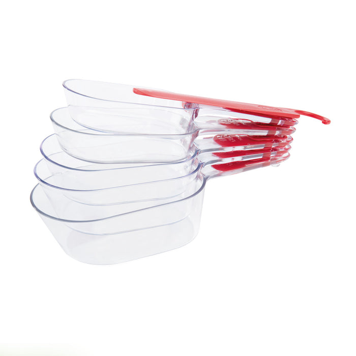 Zyliss E970036U 5-Piece Clear Measuring Cup Set