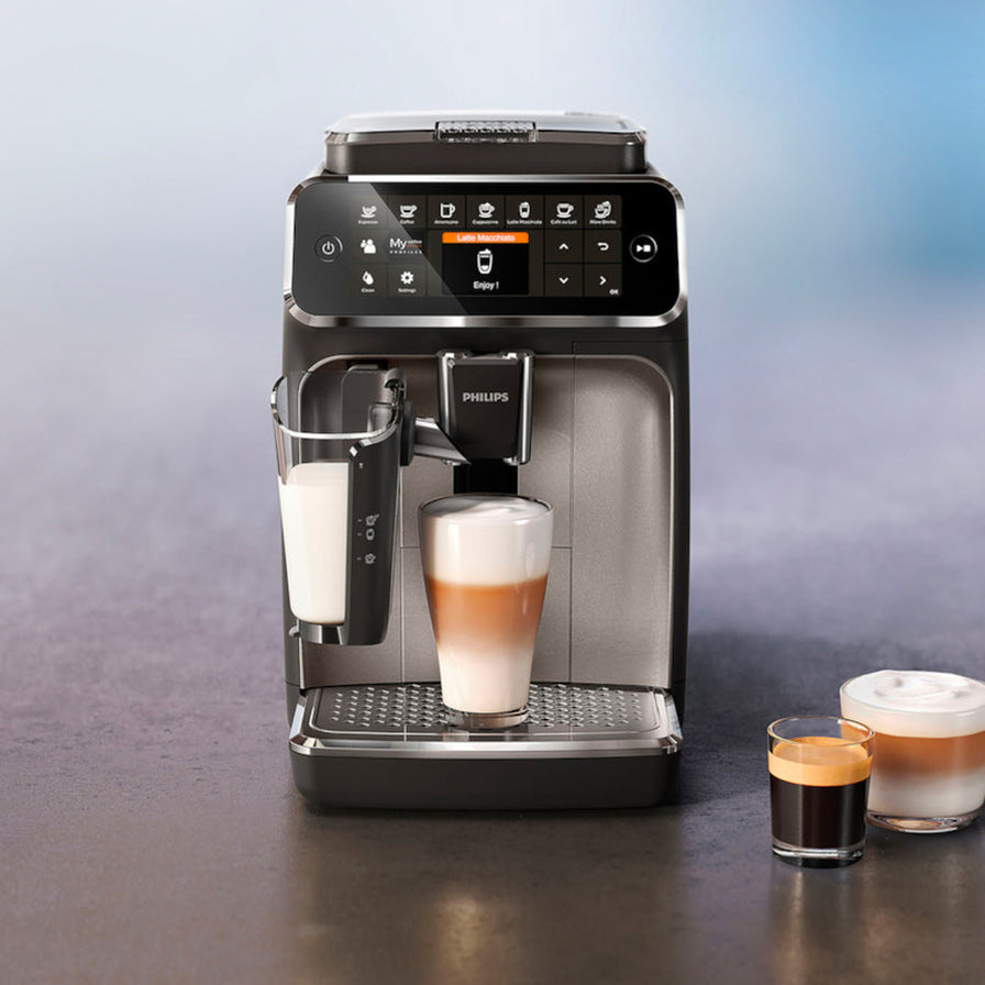 Philips Saeco 4300 Series LatteGo Fully Automatic Espresso Machine - E ...