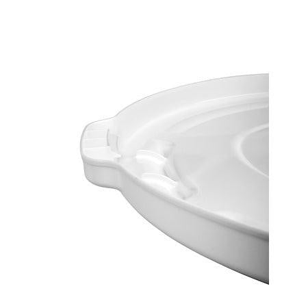 Rubbermaid Brute FG260900 Commercial Self-Draining Lid For 10 Gallon Trash Can