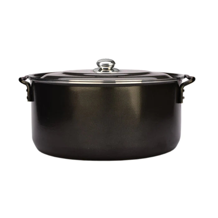 24Qt Dutch Oven Non Stick Heavy Gauge Aluminum Extra Large