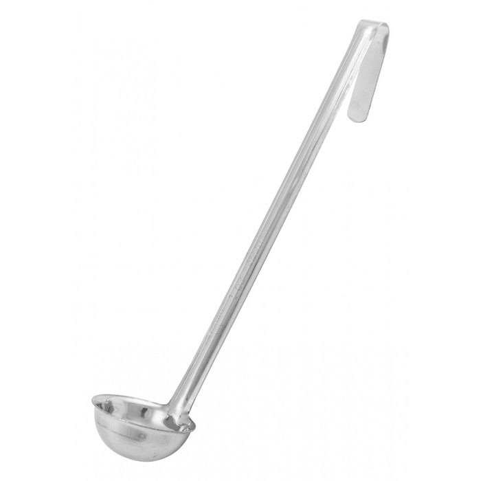 Winco LDI-3 3 Oz. One-Piece Stainless Steel Ladle