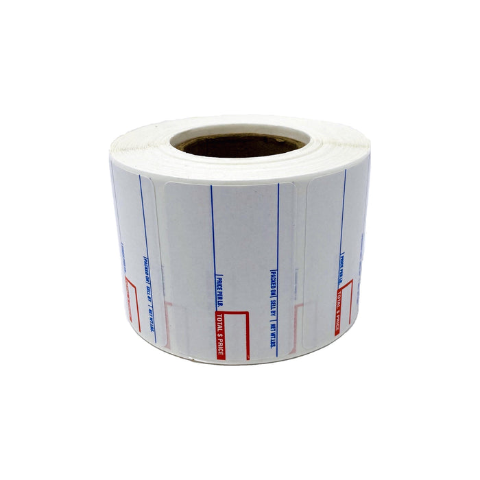 Nella LP16 58mm x 40mm Scale Labels - 30 Rolls per Case