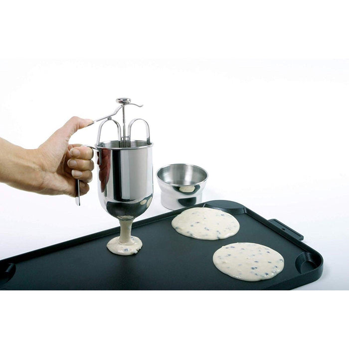 Norpro 3170 Stainless Steel Pancake Dispenser with Holder