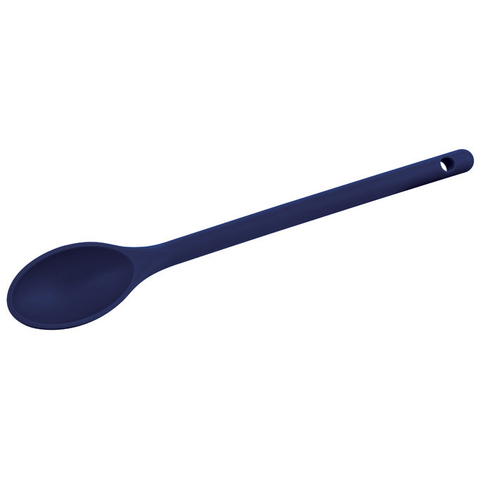 Winco NS-12B 12" High Heat Nylon Spoon - Blue