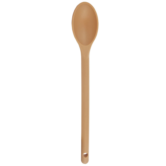 Winco NS-12T 12" High Heat Nylon Spoon - Tan