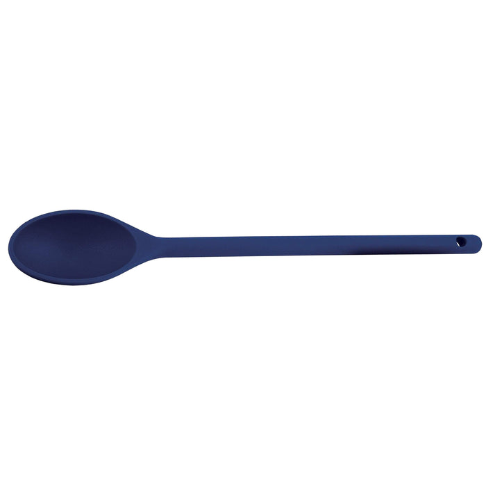 Winco NS-15B 15" High Heat Nylon Spoon - Blue