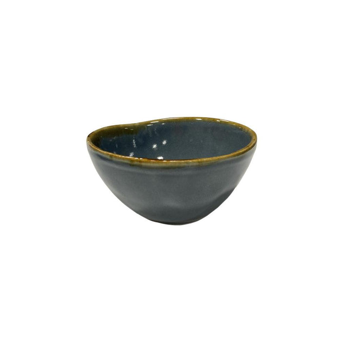 Nella PI5566GB Stoneware Serving Bowl - Gray Blue