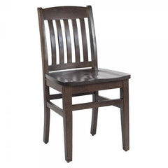 Nella Pub Dark Walnut Restaurant Chair