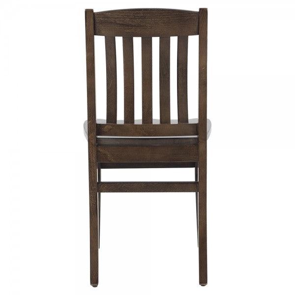 Nella Pub Dark Walnut Restaurant Chair