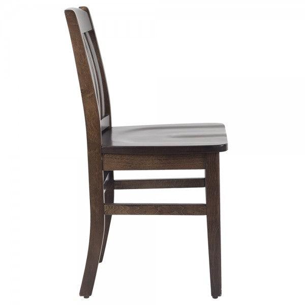 Nella Pub Dark Walnut Restaurant Chair