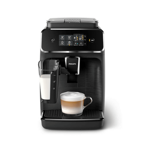  Philips 1200 Series Fully Automatic Espresso Machine, Classic  Milk Frother, 2 Coffee Varieties, Intuitive Touch Display, 100% Ceramic  Grinder, AquaClean Filter, Aroma Seal, Black (EP1220/04): Home & Kitchen