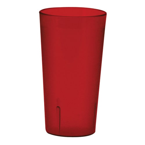 Winco PTP-5 5 Oz. Pebbled Plastic Tumbler - 12/Case