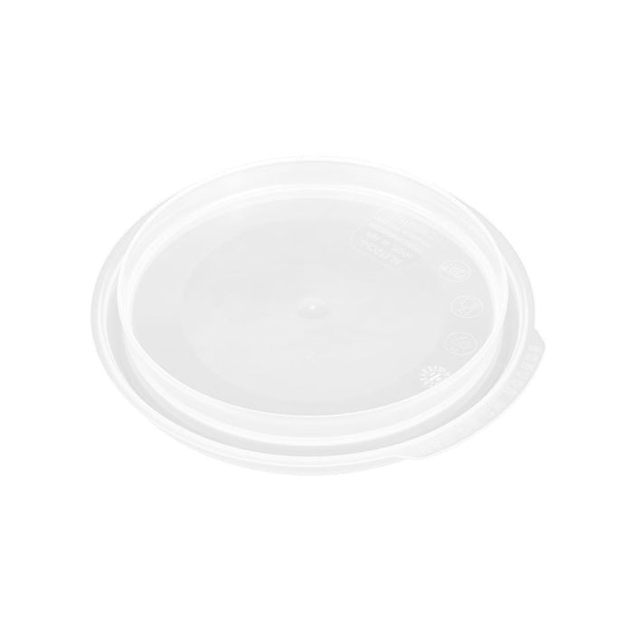 Cambro RFS1SCPP190 Camwear Round Translucent Seal Covers for 1 Qt. Containers